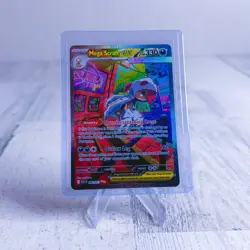 Mega Scrafty ex 285/217 SIR Secret Rare Pokemon Ascended Heroes NM - In Hand - Image 1