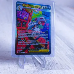 Mega Scrafty ex 285/217 SIR Secret Rare Pokemon Ascended Heroes NM - In Hand - Image 2