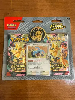 Pokemon Ascended Heroes 2 Pack Blister Bundle Larry Erika Sealed - Image 5
