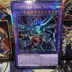 Yugioh! Egyptian God Slime - RA01-EN029 - 1st Ed - Quarter Century Rare - Image 2