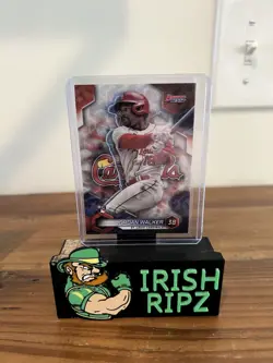 2023 Bowman's Best - Jordan Walker #65 Wave Refractor (RC) St. Louis Cardinals - Image 1