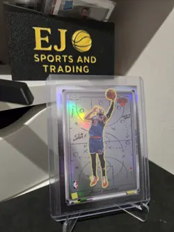 2025-26 Topps Chrome X's And Whoa's Refractor Jalen Brunson #XW-2 - Image 1