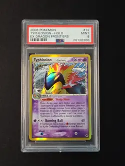 TYPHLOSION HOLO EX DRAGON FRONTIERS 2006 PSA 9 - Image 1