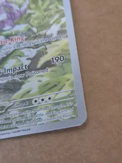 Pokemon TCG Nidoking Scarlet and Violet 151 Illustration Rare Card 174/165 NM - Image 3