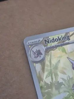 Pokemon TCG Nidoking Scarlet and Violet 151 Illustration Rare Card 174/165 NM - Image 5