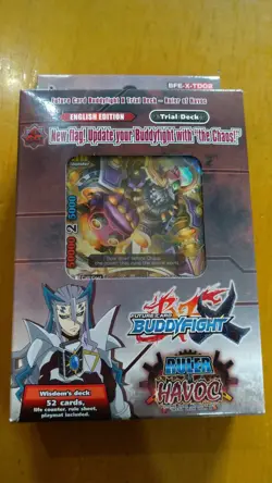 Future Card BuddyFight BFE-XTD02 Ruler of Havoc Sealed Trial Deck - Image 1