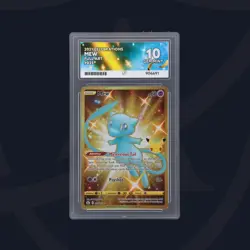 Pokemon Card ACE Graded - 2021 Celebrations - MEW Full Art Gold - GEM MINT 10 - Image 2