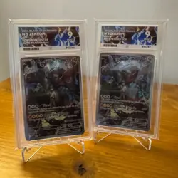 x2 N's Zekrom 031 Elite Trainer Box Promo Cards - Stamped & Regular ACE MINT 9s - Image 1