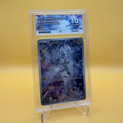 Pokemon Card ACE Graded - 2025 Journey Together - N's Reshiram IR - GEM MINT 10 - Image 1