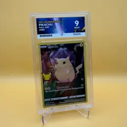 Pokemon Card Ace Grading - 2021 Pikachu Full Art Celebrations 005 - MINT 9 - Image 1