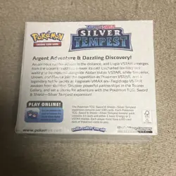 Pokemon Sword & Shield Silver Tempest Booster Box Trading Card Game Lugia Vulpix - Image 2