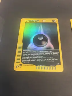 Pokemon Raw Card Energy Lot: Darkness energy Holo; Double Energy; Recycle Energy - Image 2