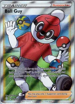 Ball Guy (Full Art) 065/072 Shining Fates - Pokemon Card - NM - Image 1