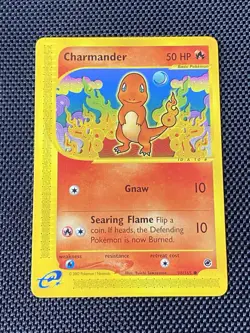 Charmander 98/165 Expedition Base Common Pokemon Card LP/NM - Image 1