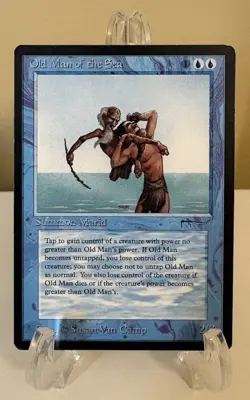 MTG Old Man of he Sea Arabian Nights Vintage Magic The Gathering Inked - Image 1