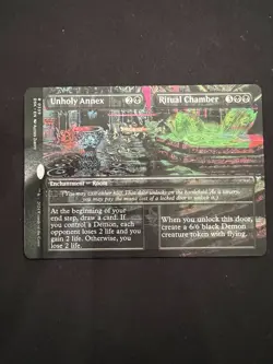 Unholy Annex Ritual Chamber (Borderless) Duskmourn: House of Horror Regular - Image 1