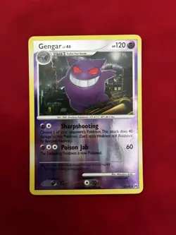 Gengar 17/99 Reverse Holo Rare Arceus Pokemon Card NM - Image 1