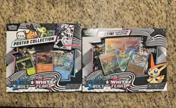 Pokemon TCG Black Bolt&White Flare- Unova Victini Box & Poster Collection SEALED - Image 1