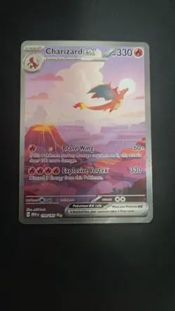 Pokemon TCG Charizard EX Scarlet Violet 151 199/165 Holo Special Illustration - Image 5