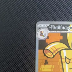 Pokemon Gholdengo ex 252/182 SV04 Paradox Rift Illustration Rare Holo 260 HP - Image 5