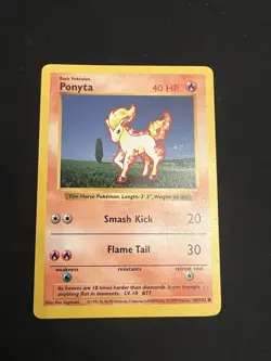 Ponyta 060/102 Base Set (Shadowless) Regular Pokemon - Image 1