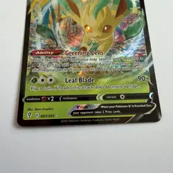 Pokemon TCG Leafeon V Evolving Skies 007/203 Holo Pack Fresh / NM - Image 2