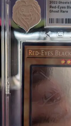 Red Eyes Black Dragon GFP2-EN176 Ghost Rare 1st Edition Yugioh (KOBA 8.5) - Image 3