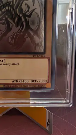 Red Eyes Black Dragon GFP2-EN176 Ghost Rare 1st Edition Yugioh (KOBA 8.5) - Image 5