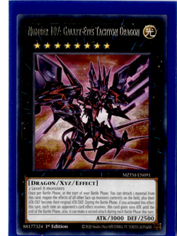 Number 107: Galaxy-Eyes Tachyon Dragon | MZTM-EN091 | Yu-Gi-Oh! TCG - Image 1