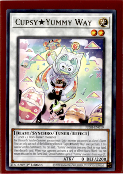 Cupsy Yummy Way | JUSH-EN019 | Yu-Gi-Oh! TCG - Image 1