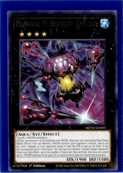 Number 4: Stealth Kraken | MZTM-EN095 | Yu-Gi-Oh! TCG - Image 1
