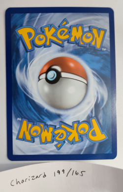 Pokemon TCG Charizard EX Holo SIR 199/165 Scarlet & Violet 151 Near Mint NM Card - Image 2