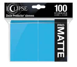100 Ultra Pro Eclipse Standard Matte Sky Blue Deck Protectors Card Sleeves ccg - Image 1