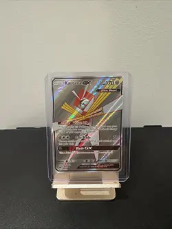 Kartana GX 106/111 Crimson Invasion NM Full Art Ultra Rare Pokemon Card - Image 1