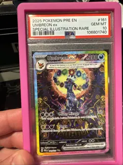 Pokemon Umbreon EX Prismatic Evolutions Card 161/131 PSA 10 - Image 1