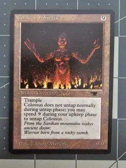 MTG ⭐ Antiquities ⭐Colossus of Sardia ⭐ Vintage Legacy ⭐ - Image 1