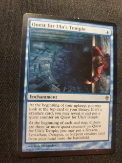 Quest for Ula's Temple NM Worldwake Magic the Gathering Mtg Tcg - Image 2