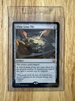 White Lotus Tile Avatar: The Last Airbender Regular - Image 1