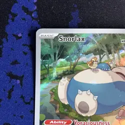 Pokemon Snorlax SVP 051 Holo Black Star Promo Card Scarlet & Violet 151 - Image 2
