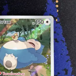 Pokemon Snorlax SVP 051 Holo Black Star Promo Card Scarlet & Violet 151 - Image 3