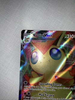 Victini VMAX 022/163 Battle Styles Full Art Ultra Rare Holo Pokemon Card - Image 2