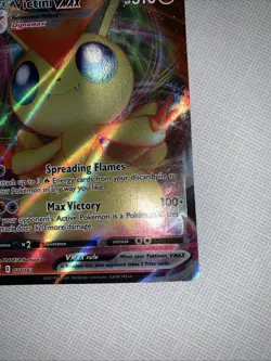 Victini VMAX 022/163 Battle Styles Full Art Ultra Rare Holo Pokemon Card - Image 4