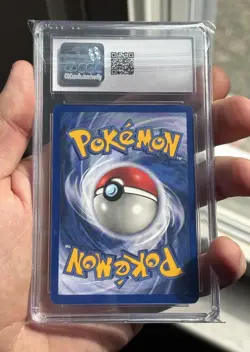 Pokemon 1999 Black Star Promo Mewtwo Strikes Back Mewtwo CGC GM 10 - Image 2