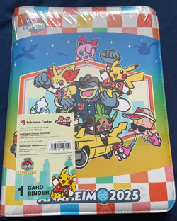 Pokemon World Championships 2025 Anaheim TCG Card Binder Pikachu Exclusive - Image 1