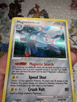Magnezone 5/100 D&P Stormfront Rare Holo with Holo Swirl - Pokemon TCG LP - Image 4
