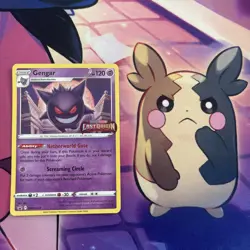 Pokemon TCG Gengar Holo Black Star Promo SWSH241 Stamped Lost Origin - Image 2