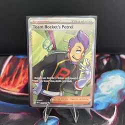 Pokemon Destined Rivals Team Rocket's Petrel 226/182 Full Art - Image 1