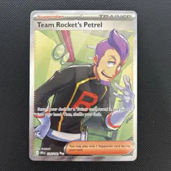 Pokemon Destined Rivals Team Rocket's Petrel 226/182 Full Art - Image 2