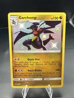 Pokemon Garchomp SV40/SV94 Hidden Fates: Shiny Vault Holo B - Image 2