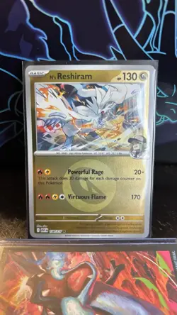 Pokemon N's Reshiram 154/217 Energy Reverse Holo NM Ascended Heroes - Image 3